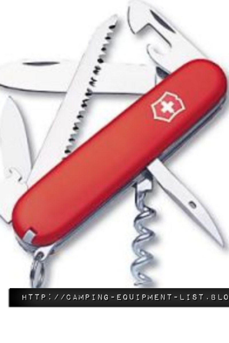 Camping Equipment Camping Knife