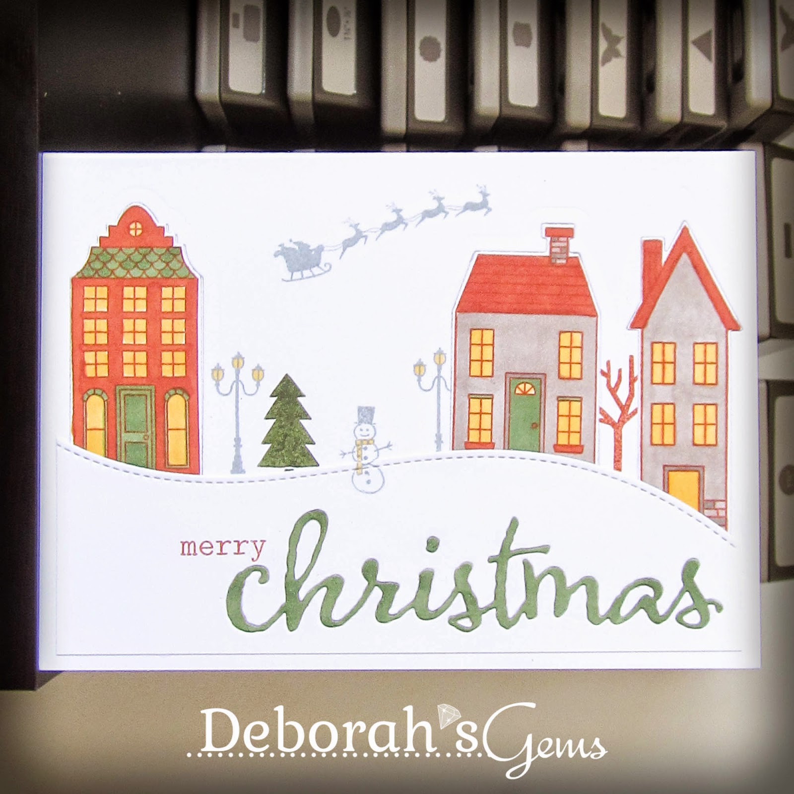 Merry Christmas Sq - photo by Deborah Frings - Deborah's Gems