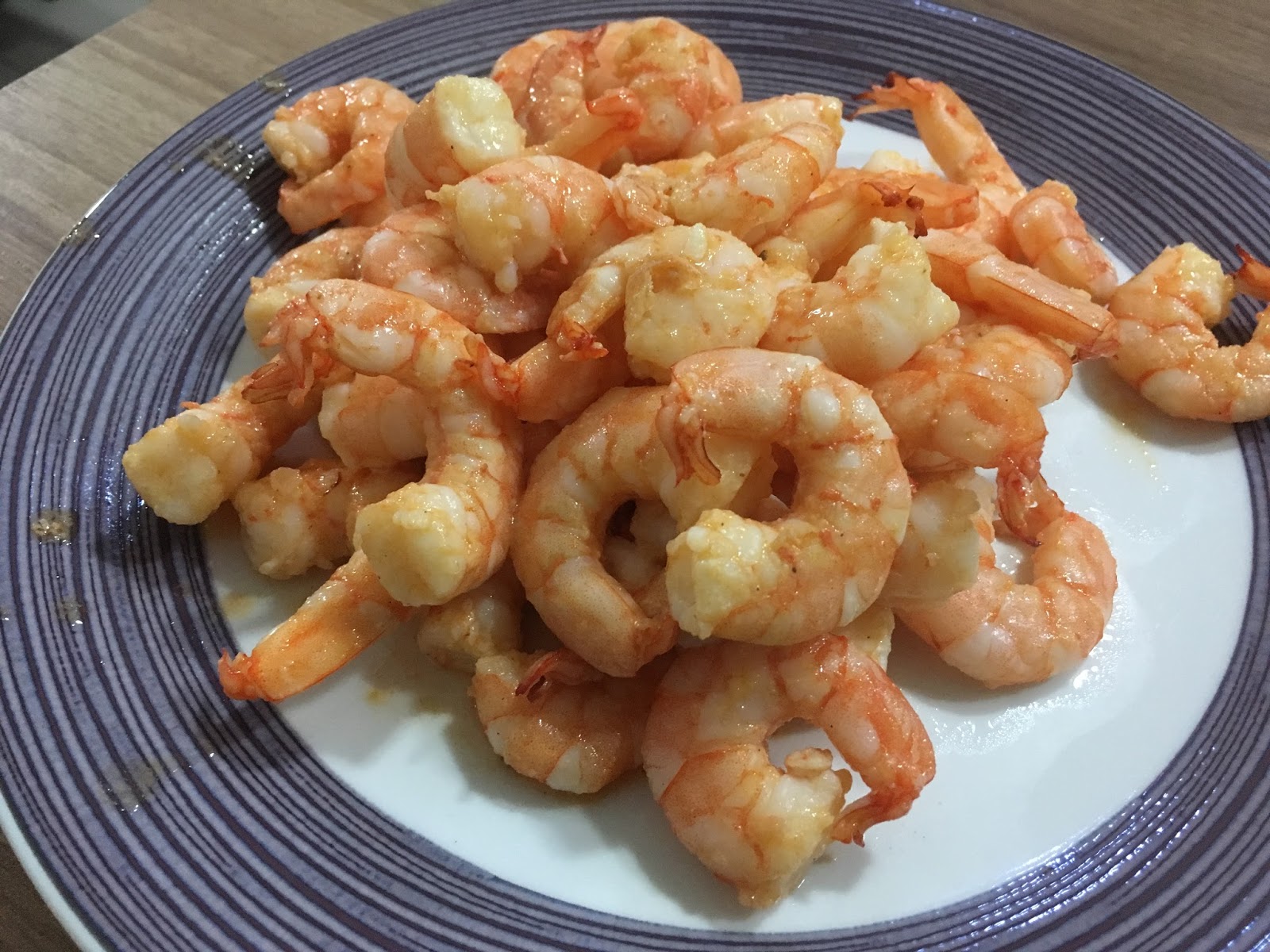 Cozinha do Virgulino Camarão com Shimeji na Manteiga