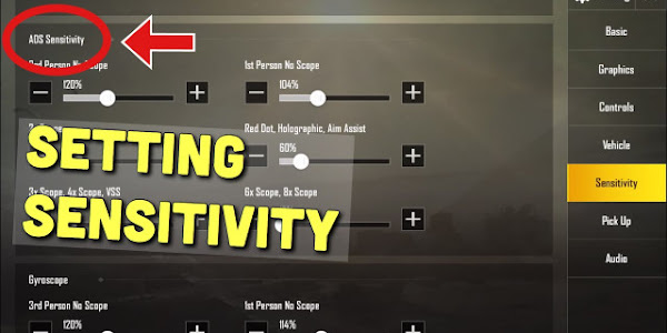 Cara Setting Aim PUBG No Recoil Terbaik