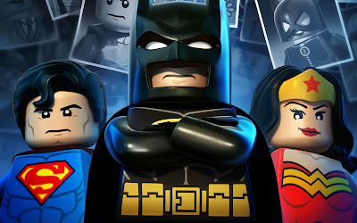 Lego Batman 2 DC Comic Heroes Superman and Wonder Woman HD Game Wallpaper