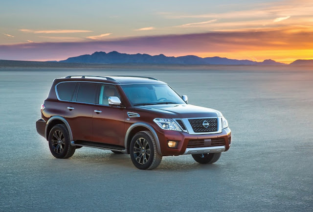 Armada 2017 Nissan Armada red