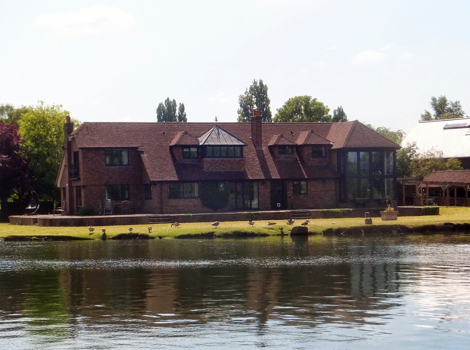 and Millie makes three Thames Court, Shepperton (River Thames