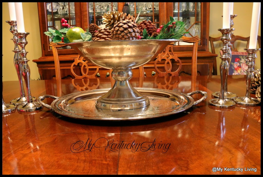 silver tray and centerpiece silver tray and centerpiece