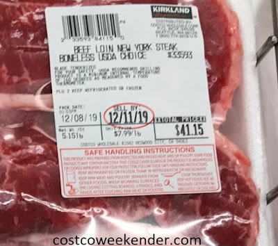 Costco 33593 - Costco steaks: it's what's for dinner