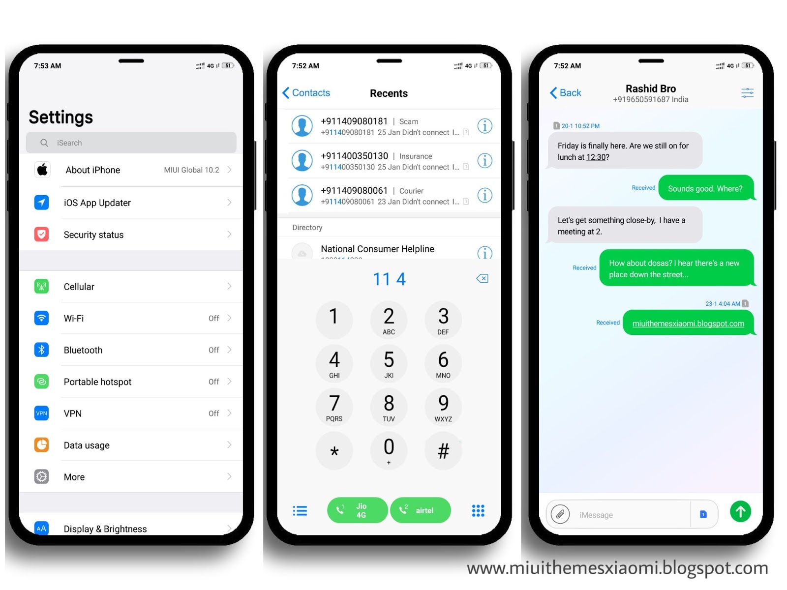 Iphone X V10 Miui Theme Download For Xiaomi Mobile Miui Themes Xiaomi Themes Redmi Themes
