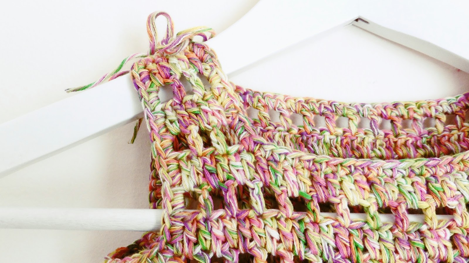canesu vestido crochet
