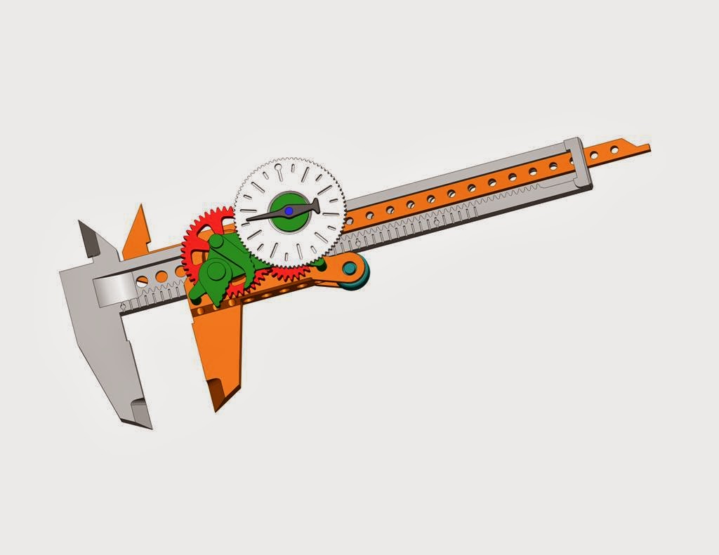 3D Printed Dial Calipers
