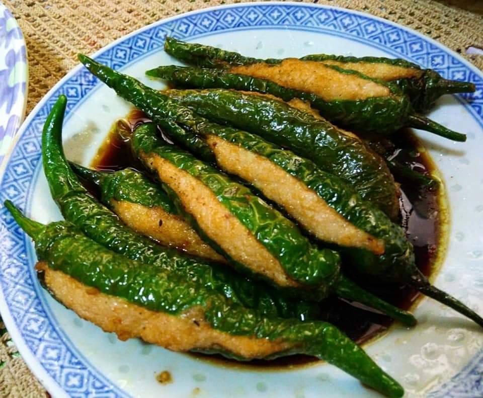 Cooking with Lu Yong Tau Fu in black bean sauce