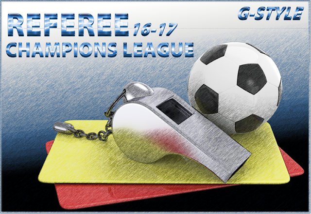 PES 2017 Referee Pack Champions League Version dari G-Style