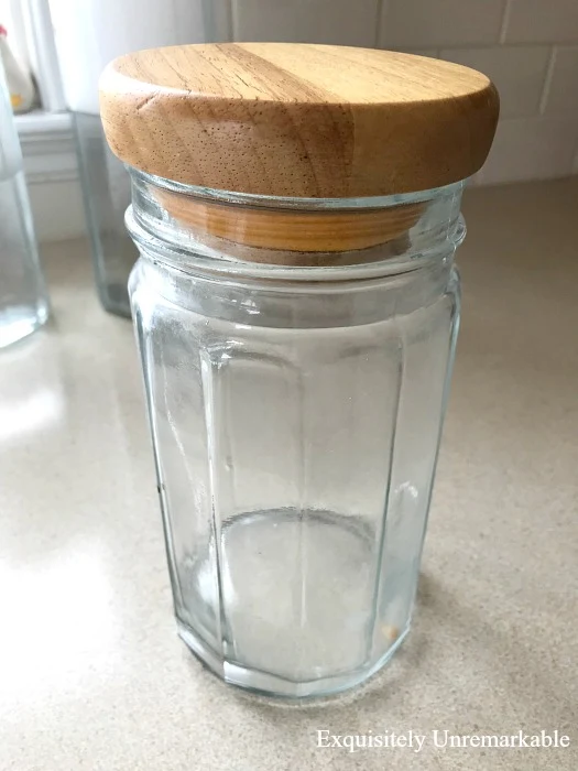 Glass Kitchen Canister