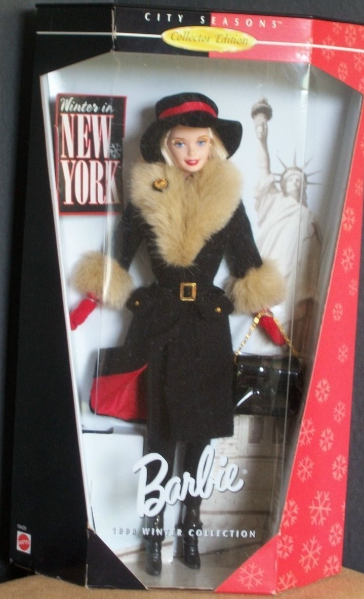 Catalogo de Barbie Online Barbie Winter in New York 1998 Edición