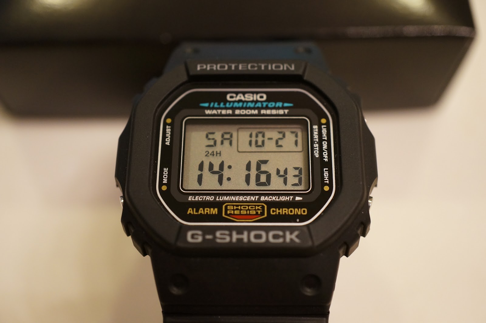g shock automatic time set