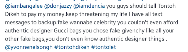 tonto dikeh personal shopper