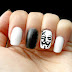 Alphabet nail art challenge - Letter V from Vendetta