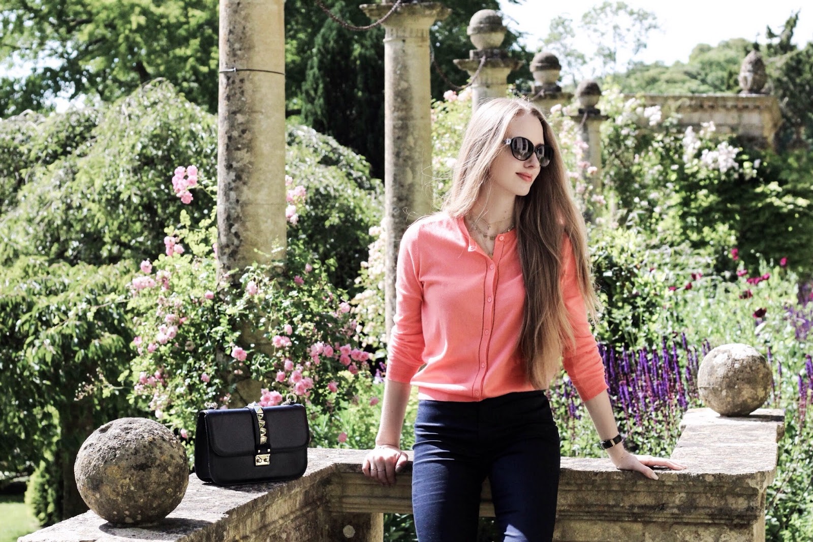 Beautiful UK Gardens Beautiful UK Landscaped Gardens Flowers and Pillars