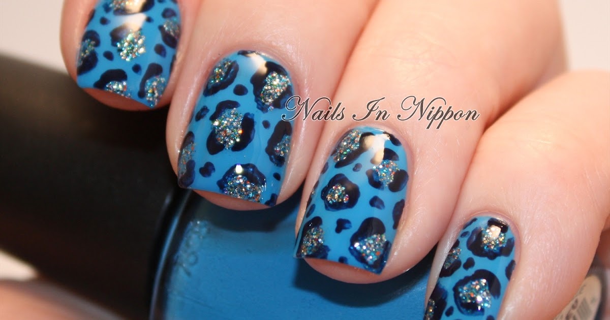 Nails In Nippon: Blue Leopard