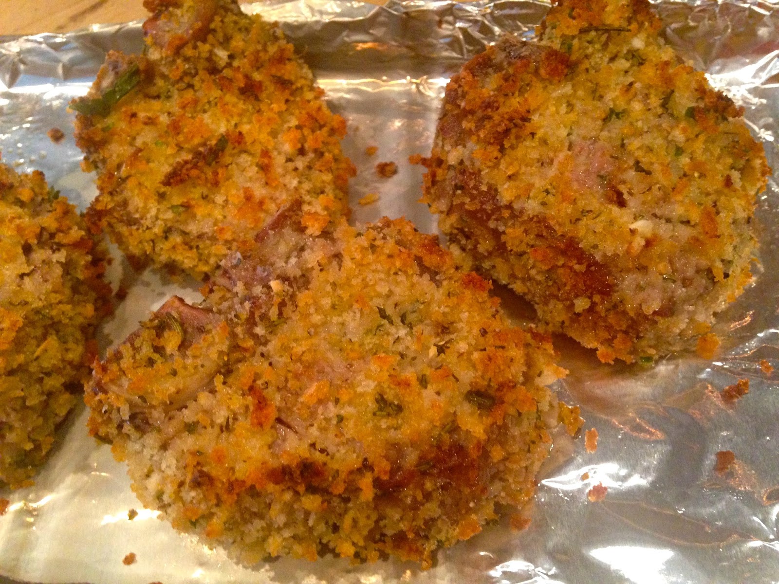 Rita's Recipes Herb Crusted Italian Lamb Chops