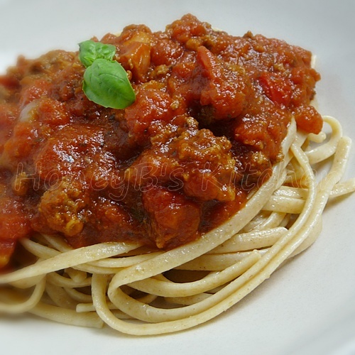 Doctored Up Pasta Sauce With Whole Wheat Spaghetti Grumpy S