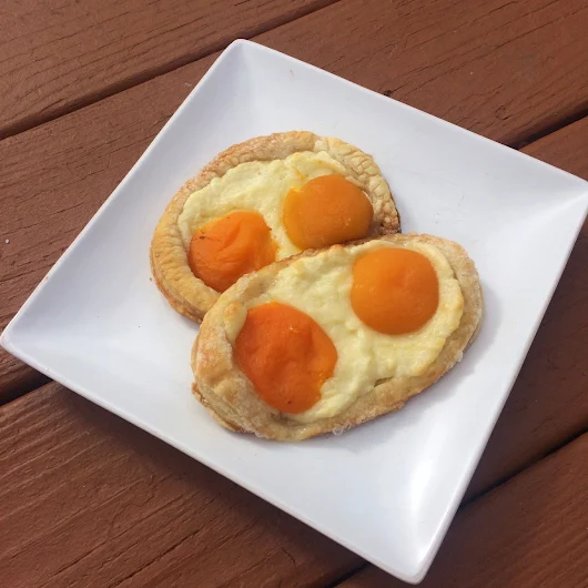 We can do this the hard way or the easy way... (Tuesdays with Dorie BwJ: French Bread & Sunny-Side Up Apricot Pastries)