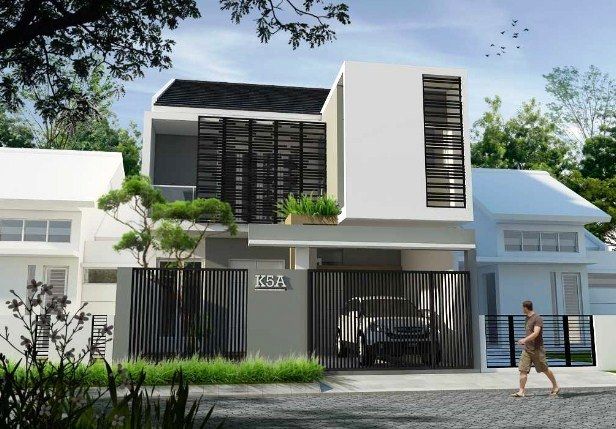 Model Rumah Minimalis 2 Lantai Sederhana Tampak Depan Model Rumah Minimalis 2 Lantai Sederhana Tampak Depan