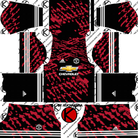 Manchester United x adidas Digital 4th Kits Dream League Soccer Kits