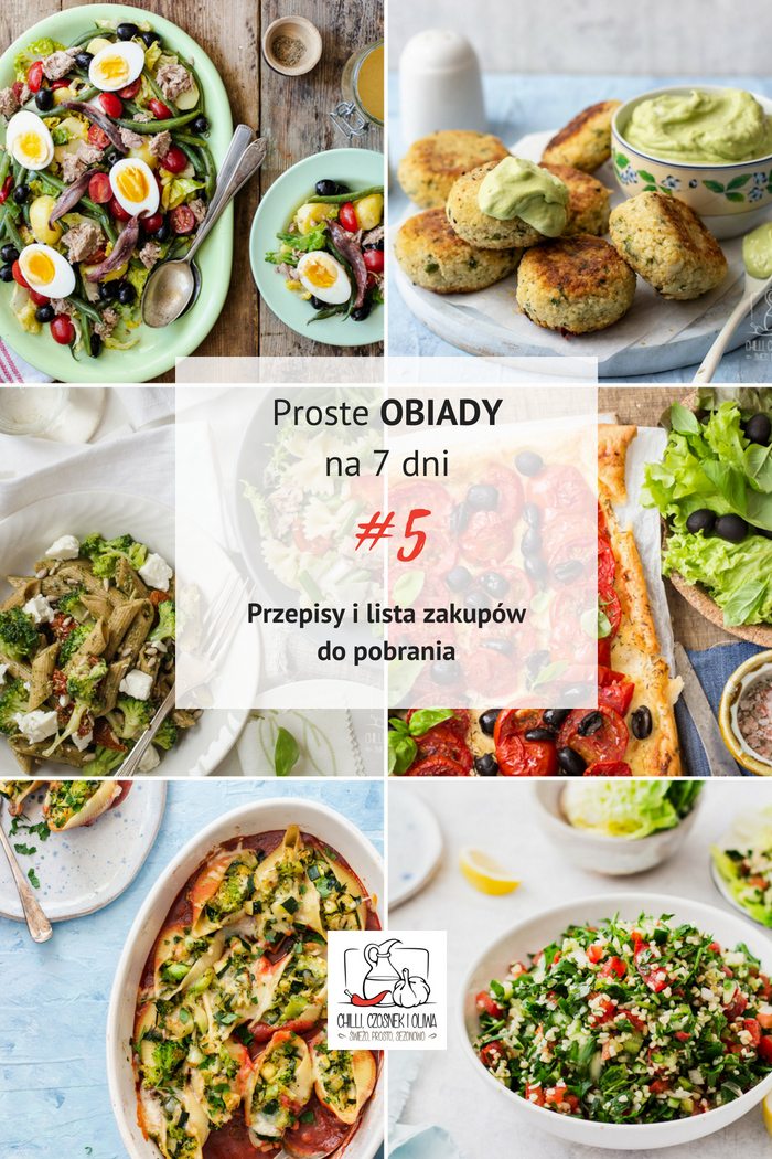 Jedzenie Do Pracy Na Zimno Proste Obiady Na 7 Dni 5 Pdf Do Pobrania Chilli Czosnek I Oliwa Blog Kulinarny