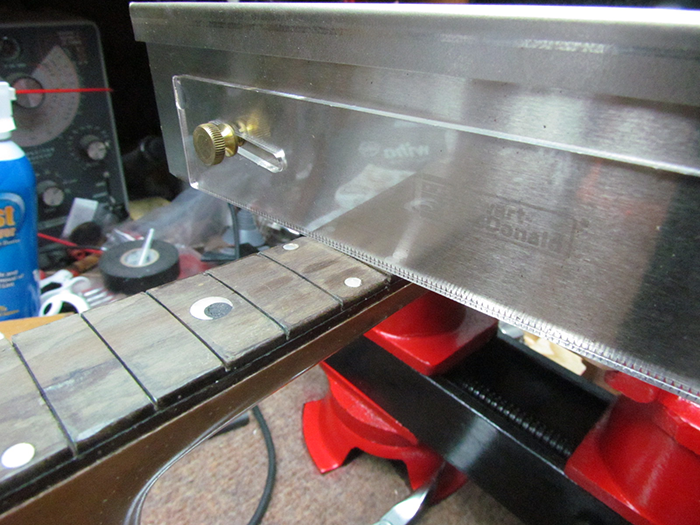 Refretting the Princess Banjo-Mandolin Crawls Backward (When Alarmed)