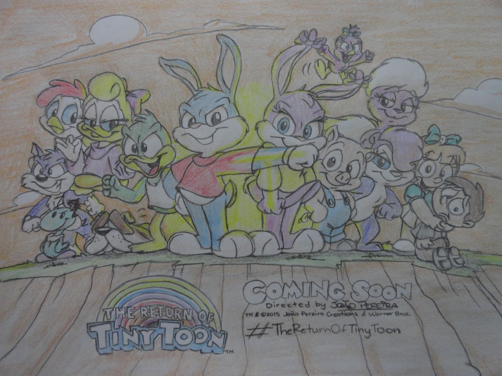 Постер tiny toon