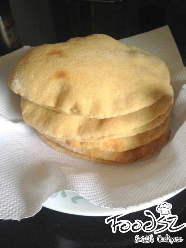 Foodsz Homemade Whole Wheat Pita Bread