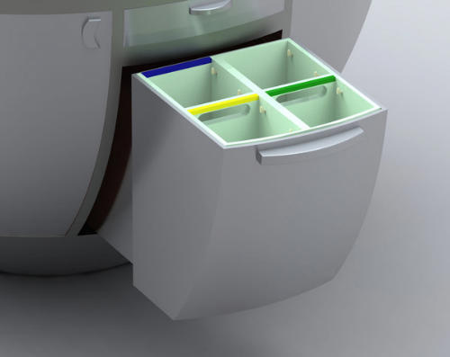 Cocina Isla ideal para apartamentos pequeños | Decoracio Nesdotcom