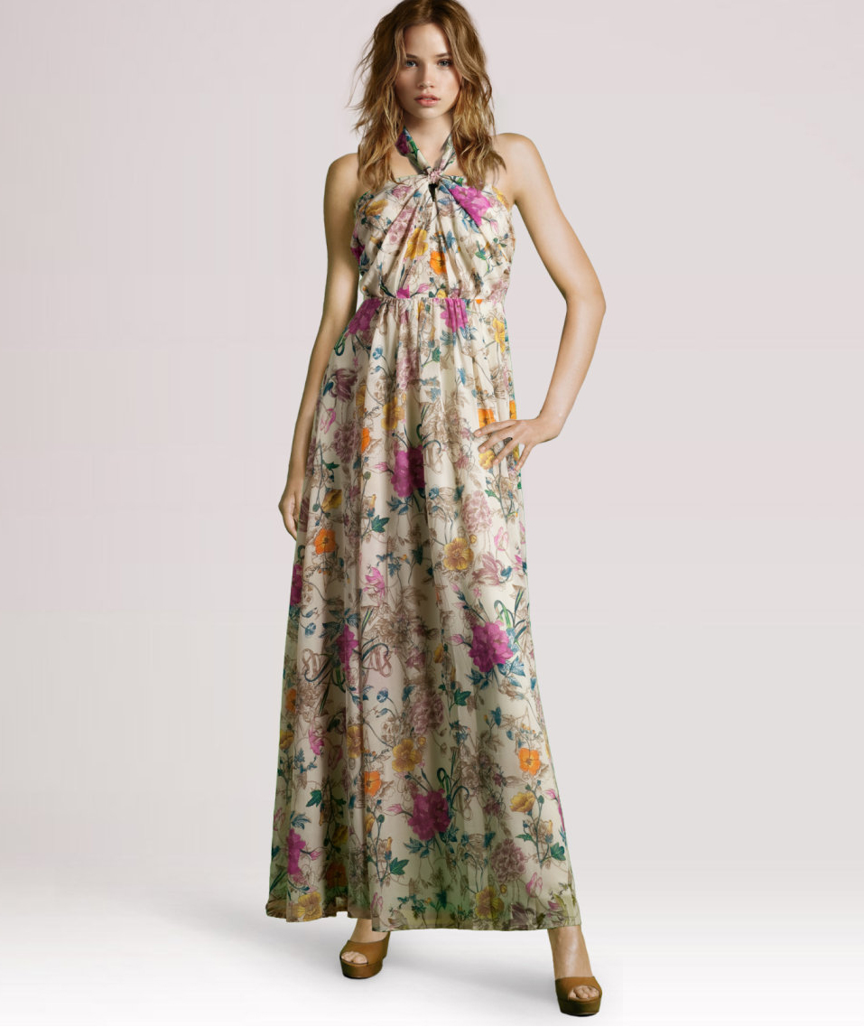 Motte Preorder H&M Floral Long Dress