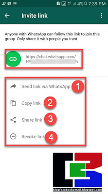 cara share link grup whatspp dengan mengajak gabung ke grup