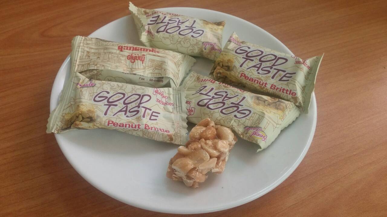 Myanmar Traditional ConfectioneryPeanut Candy