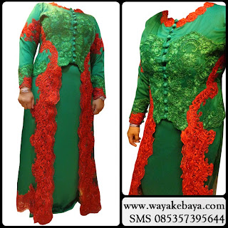Kebaya+Dress+Muslim+Modern+Hijau+Botol+1.jpg (750×750)