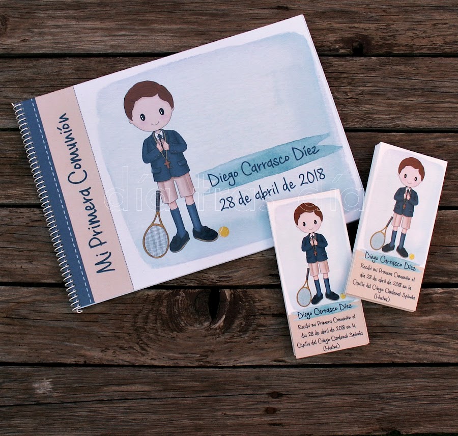 Libro firmas Primera Comunión