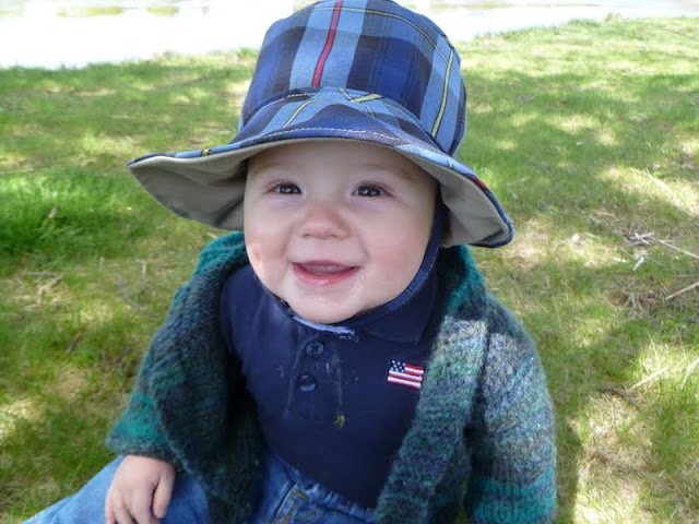 born imaginative.: Baby Sun Hat, Take 2