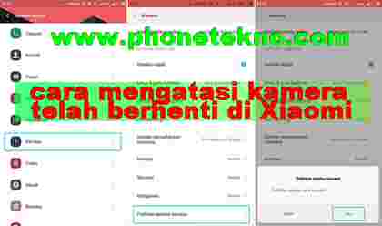 Cara Mengatasi Kamera Telah Berhenti Di Xiaomi Redmi Note 5A - otak atik gadget