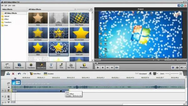 AVS Video Editor - 11 Software Video Editor Terbaik Untuk Windows