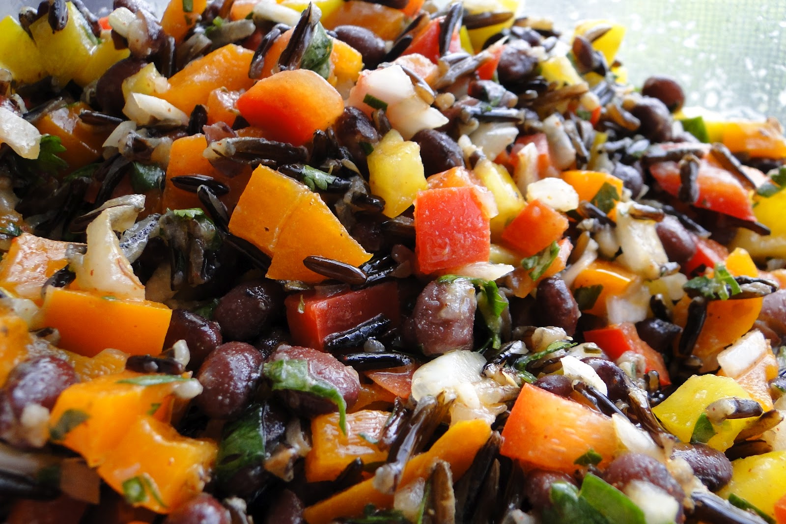 Food for Karen Wild Rice Black Bean Salad (Alternately titled