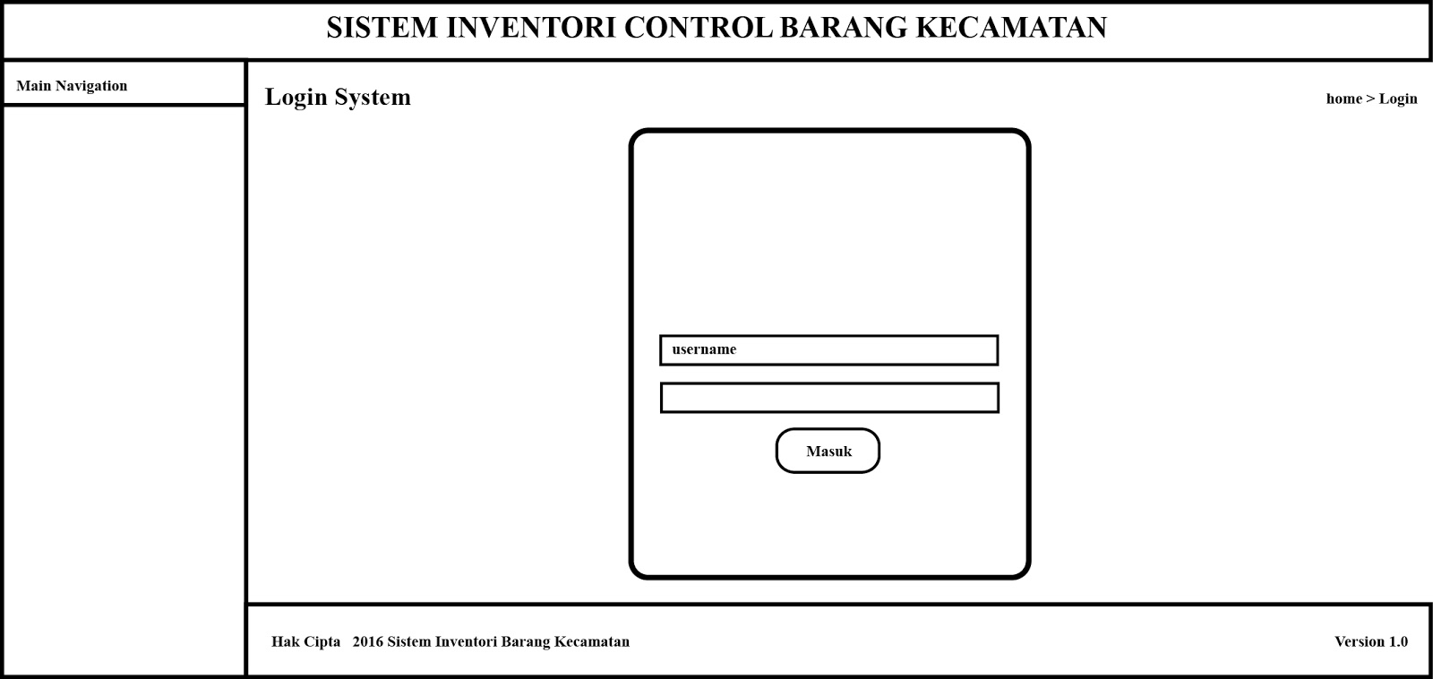 Contoh Prototype Program Sistem Inventori Barang