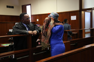 Photos: South African woman who orchestrated the fake abduction of her baby to hide her extramarital affair sentenced to 5 years imprisonment