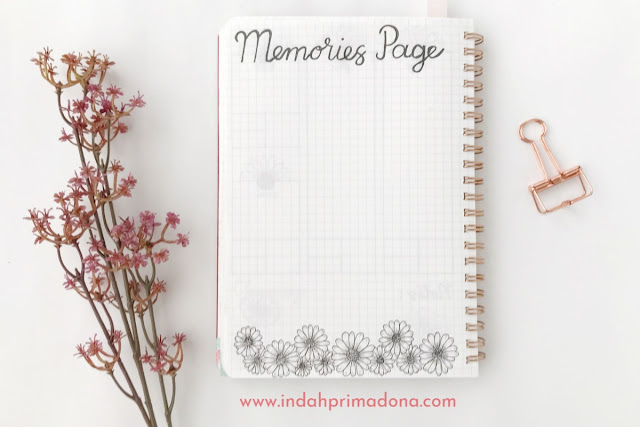 bullet journal setup, march 2019 bullet journal setup, bullet journal indonesia, tema bullet journal, weekly spread, monthly spread, memories page, productivity tracker, bujo, bujo indonesia