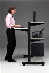 Sit To Stand Mayline SOHO Desk Sit To Stand Mayline SOHO Desk