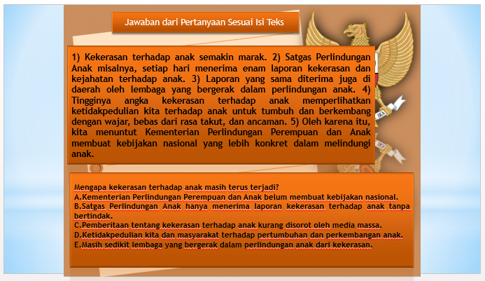 Materi POWERPOINT SOAL DAN PEMBAHASAN MENGIDENTIFIKASI