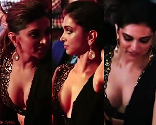 Deepika Padukone Spotted at GQ Fashion Night 2017 in choli and Saree ~  Exclusive Galleries 006.jpeg