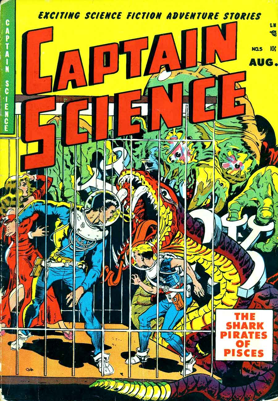 Captain Science #5 cover