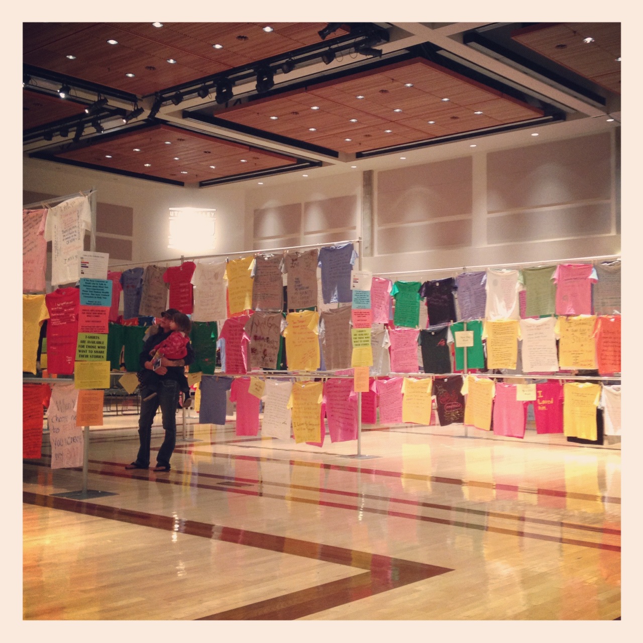 The Gardner's The Clothesline Project