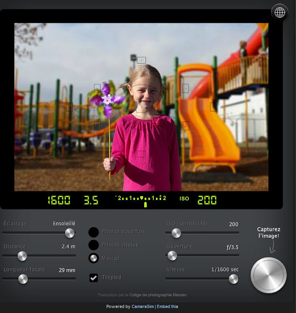 L'atelier photos des Pictons Le triangle d'exposition