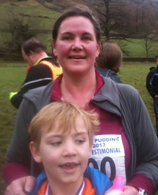 mother and son runners